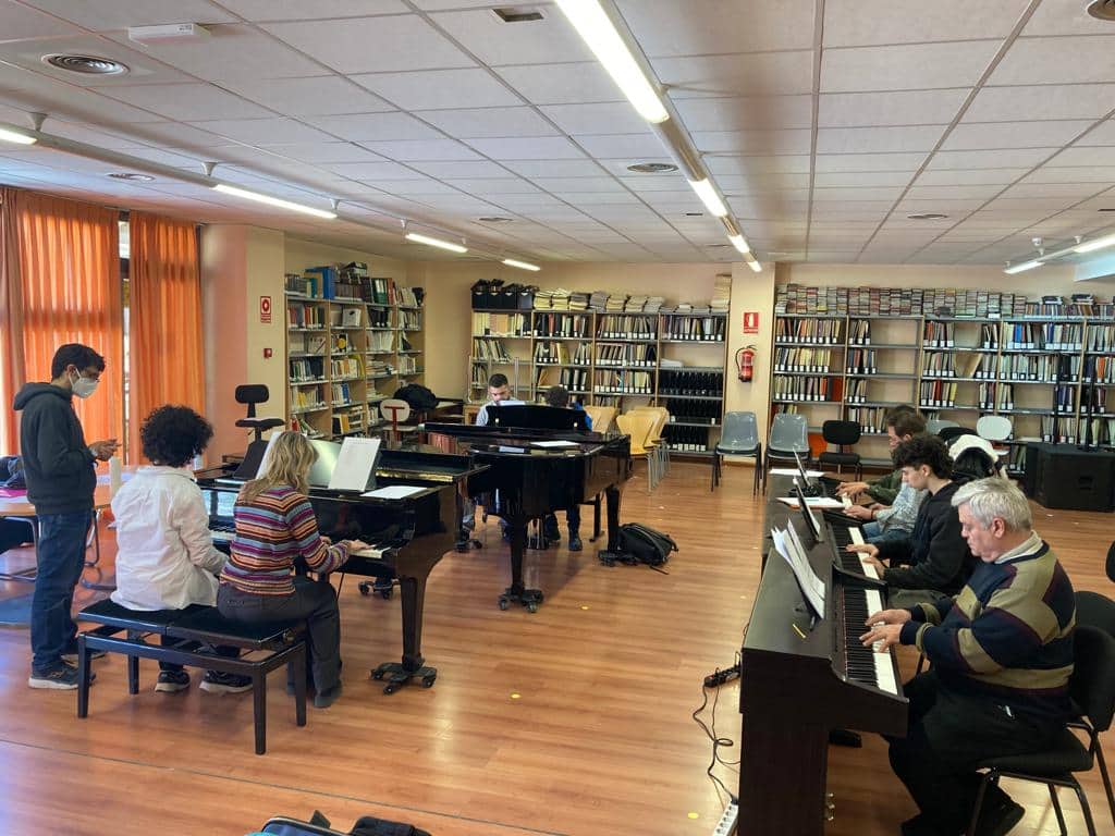 Curso intensivo piano jazz Conservatorio Arturo Soria Madrid (3)